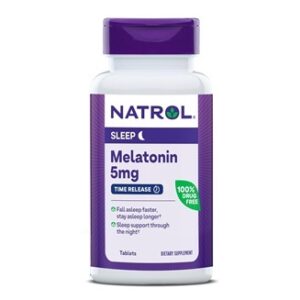 4瓶含運 Natrol 退黑激素 5mg 250顆長效緩釋錠[預購] {美國郵局空運寄送} Melatonin 5mg Time Release：圖片 2